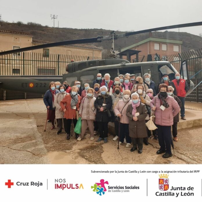Personas Mayores de Cruz Roja en Miranda de Ebro.