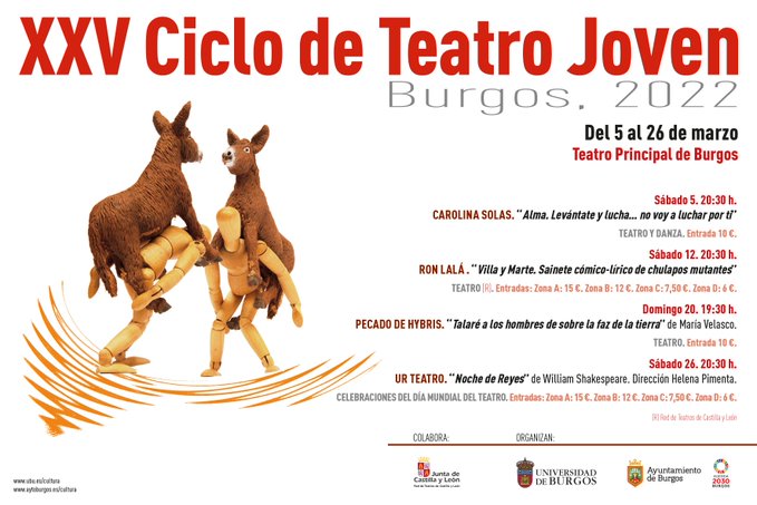 XXV Ciclo de Teatro Joven.