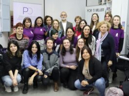 Imagen de la clausura del curso de Promotoras Comunitarias de la Asociación Por Ti Mujer