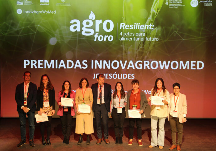 Mujeres emprendedoras premiadas en el Agroforo Resilient