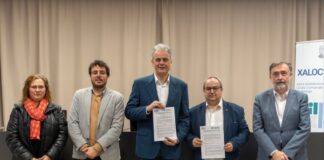 El conseller de Vivienda y el presidente de la Mancomunitat La Ribera Alta firman un convenio para el funcionamiento de la oficina Xaloc
