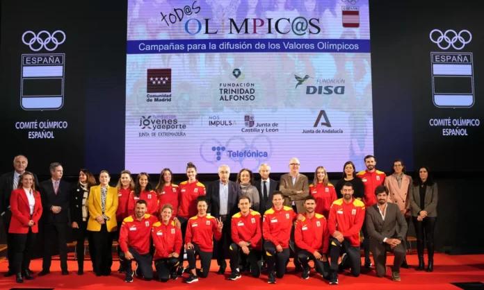 La sede del Comité Olímpico Español ha acogido este martes la presentación de una nueva edición de la campaña Todos Olímpicos-FER Play
