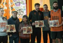 Presentación del calendario solidario 2023 del Valencia Basket