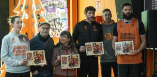 Presentación del calendario solidario 2023 del Valencia Basket